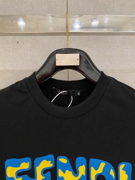 2026年4月23日春夏新作Fendi半袖 tシャツ/誕生日プレゼント/FF工場