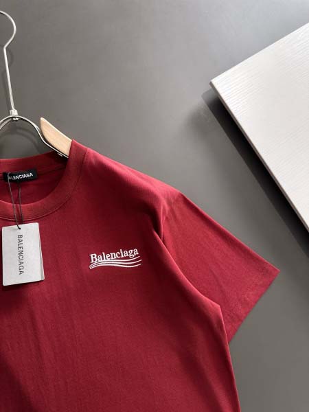 2026年4月23日春夏新作BALENCIAGA半袖 tシャツ高品質/誕生日プレゼント/FF工場