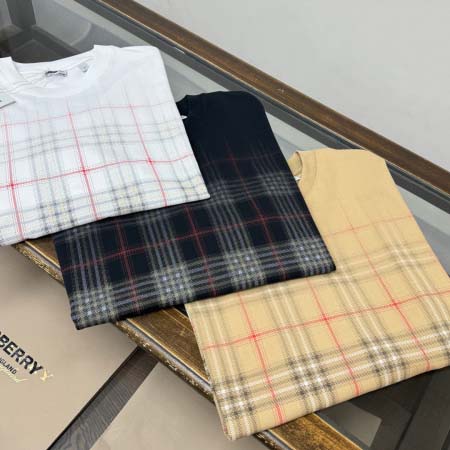 2026年4月23日春夏新作Burberry半袖 tシャツ/誕生日プレゼント/FF工場