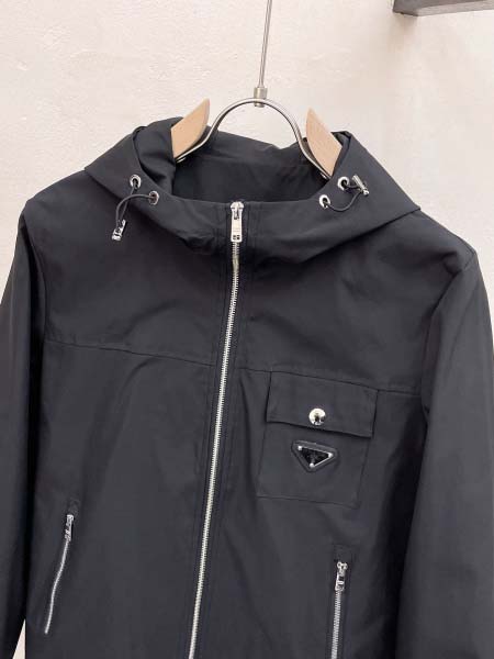 2026年4月27日春夏新作Pradaジャケット激安高品質/誕生日プレゼント/FF工場