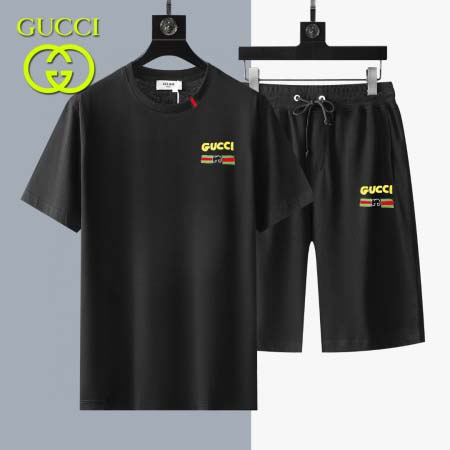 2026年4月3日新作Gucci短袖スーツ上下春夏人気商品M...