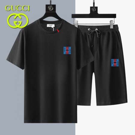 2026年4月3日新作Gucci短袖スーツ上下春夏人気商品M...