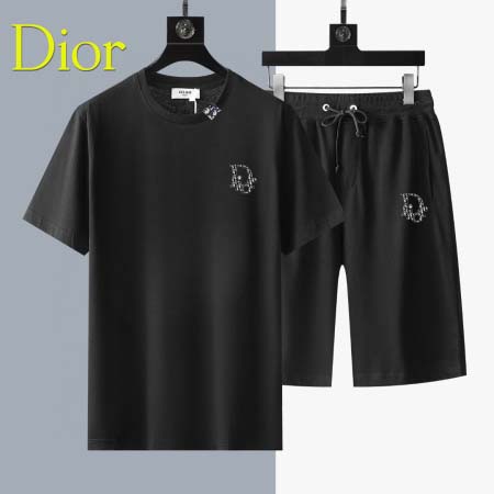 2026年4月3日新作Dior短袖スーツ上下春夏人気商品M-...