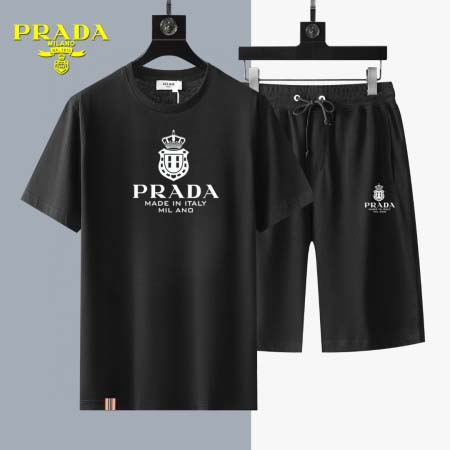 2026年4月3日新作Prada短袖スーツ上下春夏人気商品M...