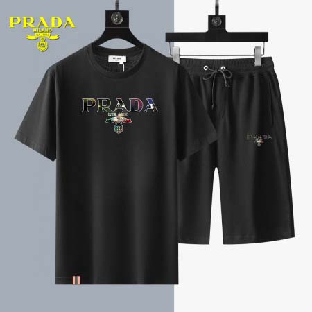 2026年4月3日新作Prada短袖スーツ上下春夏人気商品M...