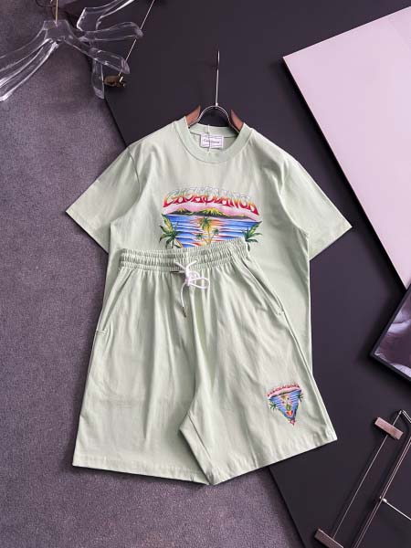 2026年4月7日入荷春夏新作Casablanca半袖上下高...