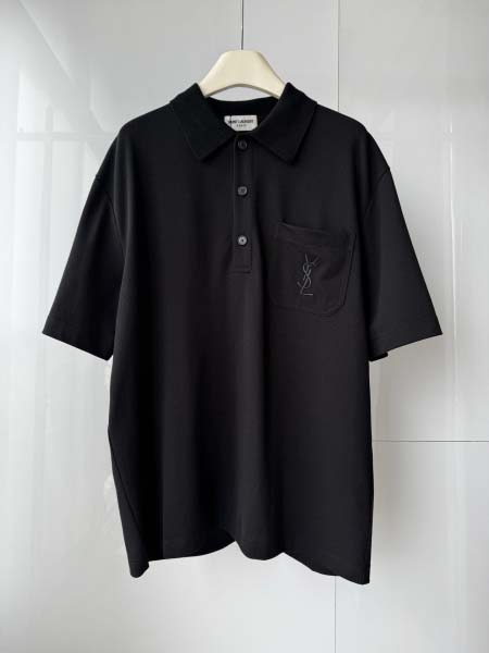 2026年4月12日入荷新作YSL半袖 POLOシャツ 原版復刻人気で【极品】/正規品と同じサイズ/VR工場