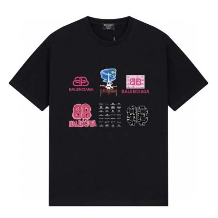 2026年4月14日春夏入荷新作Balenciaga短袖Tシ...