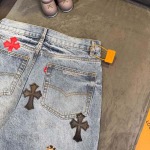 2026年4月15日新作Chrome Heartsジーパン高品質/誕生日プレゼント/FF工場