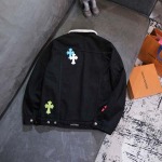 2026年4月15日新作Chrome Heartsジャケット高品質/誕生日プレゼント/FF工場