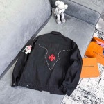 2026年4月15日新作Chrome Heartsジャケット高品質/誕生日プレゼント/FF工場