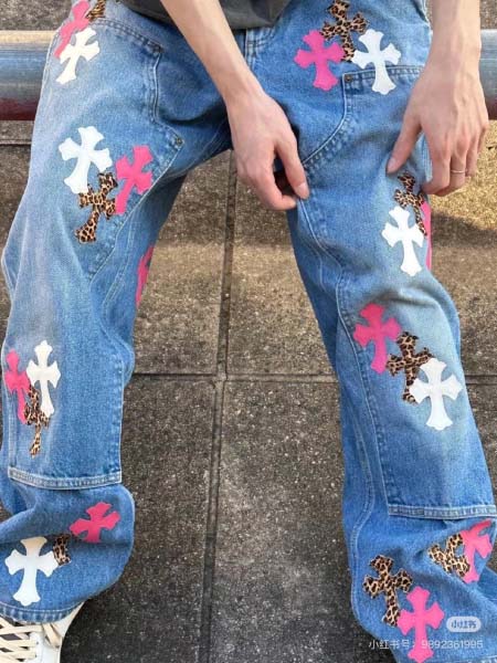 2026年4月15日新作Chrome Heartsジーパン高...