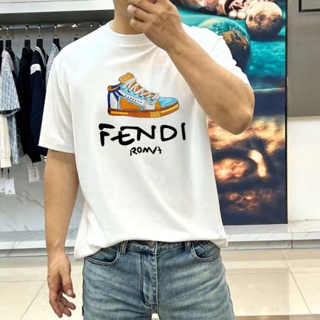2026年4月16日新作FENDI半袖 tシャツ高品質/誕生...