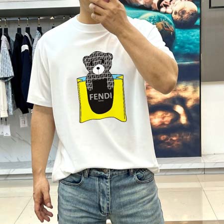 2026年4月16日新作FENDI半袖 tシャツ高品質/誕生...