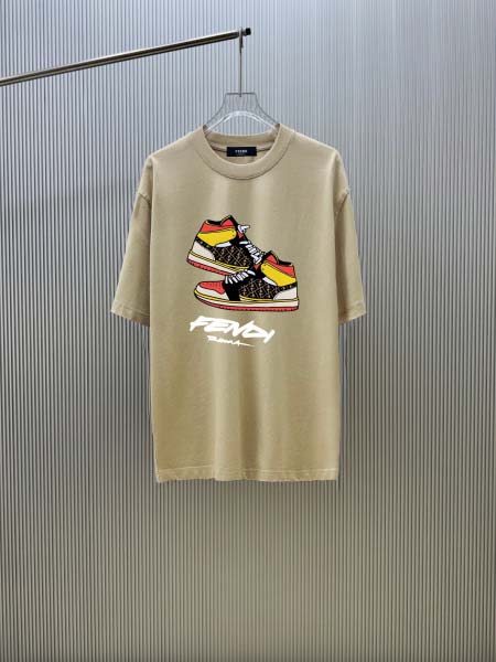 2026年4月17日新作Fendi半袖 tシャツ高品質/誕生...