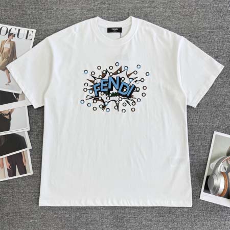 2026年4月19日新作Fendi半袖 tシャツ高品質/誕生...