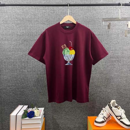 2026年4月19日新作Fendi半袖 tシャツ高品質/誕生...