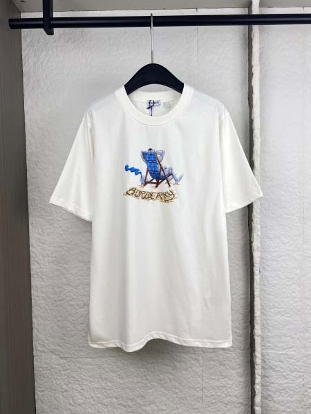 2026年4月23日春夏新作Burberry半袖 tシャツ高...