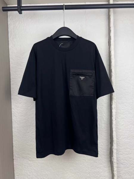 2026年4月23日春夏新作Prada半袖 tシャツ高品質/...