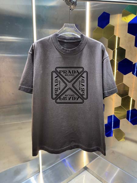 2026年4月23日春夏新作Prada半袖 tシャツ高品質/...