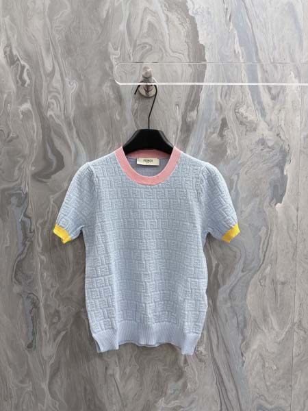 2026年4月23日春夏新作Fendi半袖 tシャツ高品質/誕生日プレゼント/FF工場