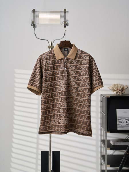 2026年4月23日春夏新作FENDI半袖 tシャツ高品質/誕生日プレゼント/FF工場