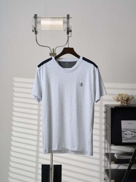 2026年4月23日春夏新作Brunello Cucinelli半袖 tシャツ高品質/誕生日プレゼント/FF工場