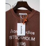 2026年4月23日春夏新作Acne半袖 tシャツ高品質/誕生日プレゼント/FF工場