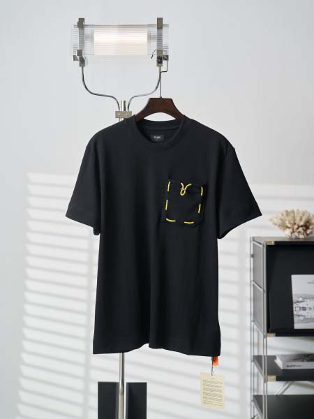 2026年4月23日春夏新作Fendi半袖 tシャツ高品質/...