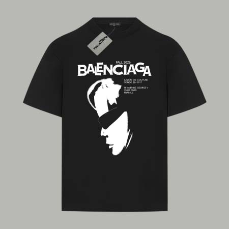 2026年4月23日春夏新作BALENCIAGA半袖 tシャ...