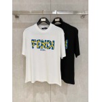 2026年4月23日春夏新作Fendi半袖 tシャツ/誕生日プレゼント/FF工場