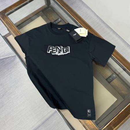 2026年4月23日春夏新作Fendi半袖 tシャツ/誕生日...