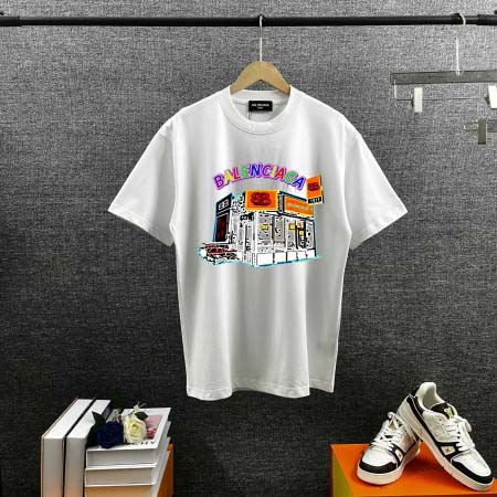 2026年4月23日春夏新作Balenciaga半袖 tシャ...