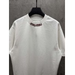 2026年4月24日春夏新作miumiu半袖 tシャツ高品質/誕生日プレゼント/FF工場
