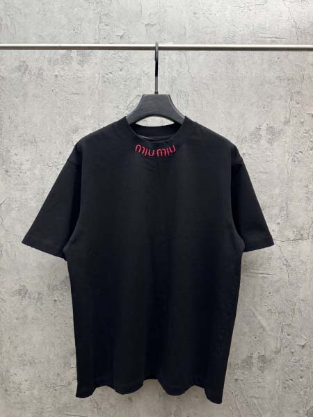 2026年4月24日春夏新作miumiu半袖 tシャツ高品質...