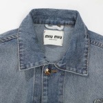 2026年4月24日春夏新作Miu Miuジャケット高品質/誕生日プレゼント/FF工場