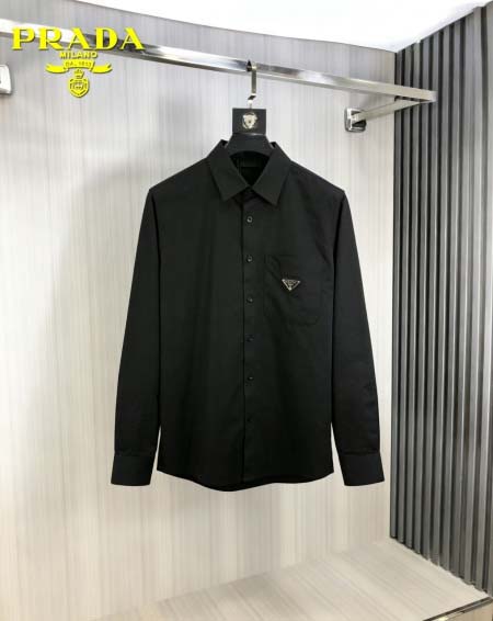 2026年4月24日新作Prada長袖シャツ春夏人気商品M-...