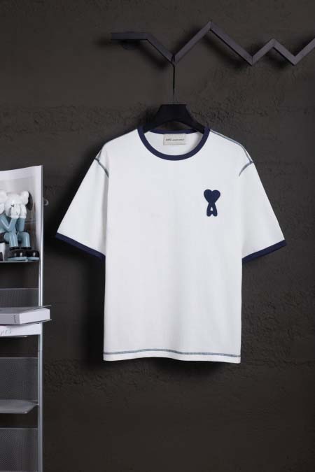 2026年4月27日春夏新作AMI半袖 tシャツ激安高品質/...