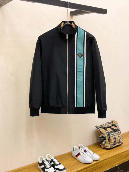 2026年4月27日春夏新作Pradaジャケット激安高品質/誕生日プレゼント/FF工場