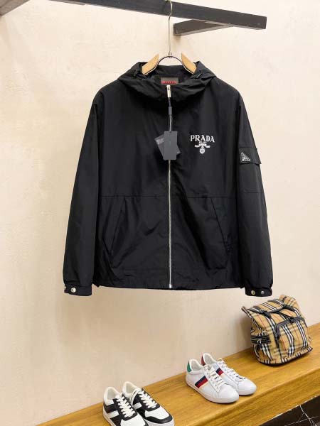 2026年4月27日春夏新作Pradaジャケット激安高品質/誕生日プレゼント/FF工場