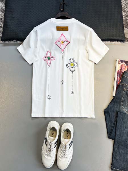 2026年5月7日入荷新作Louis Vuitton半袖 Tシャツ高級品/DUW工場