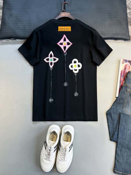 2026年5月7日入荷新作Louis Vuitton半袖 Tシャツ高級品/DUW工場