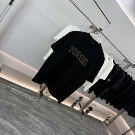 2026年5月7日入荷新作Prada半袖 Tシャツ高級品/DUW工場