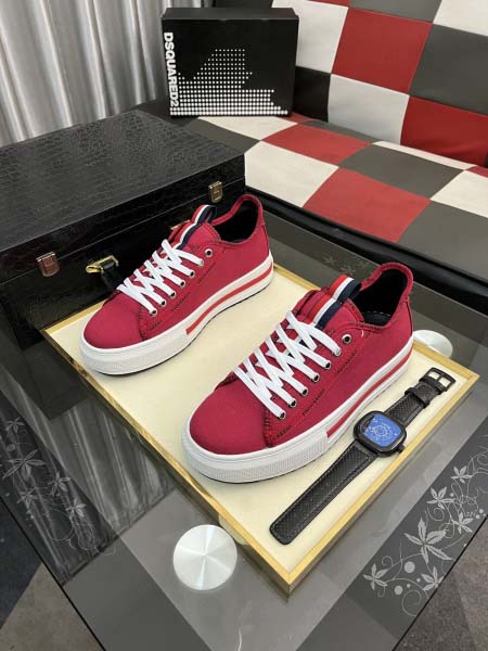 2026年5月8日入荷新品Dsquared2カジュアルシューズ/スニーカー｜メンズ靴人気本革製ギフト/誕生日/TL工場