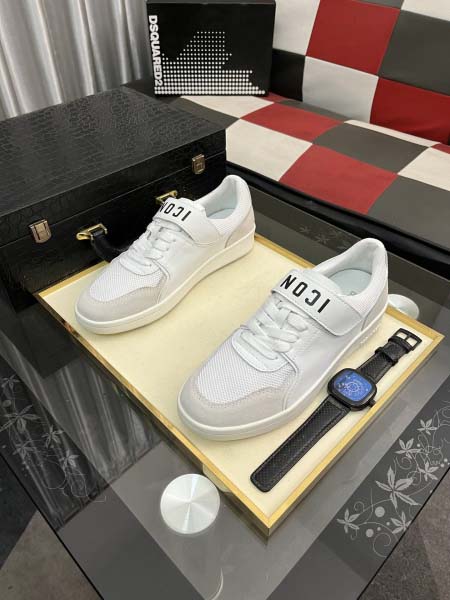 2026年5月8日入荷新品Dsquared2カジュアルシューズ/スニーカー｜メンズ靴人気本革製ギフト/誕生日/TL工場
