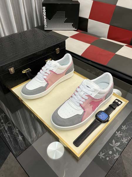 2026年5月8日入荷新品Dsquared2カジュアルシューズ/スニーカー｜メンズ靴人気本革製ギフト/誕生日/TL工場