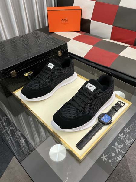 2026年5月8日入荷新品Hermesカジュアルシューズ/スニーカー｜メンズ靴人気本革製ギフト/誕生日/TL工場