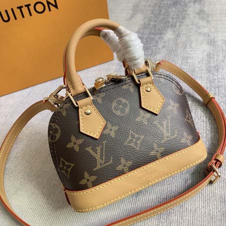 2026年5月11日入荷Louis Vuitton バッグM46895 M82717 M46895  Nano Alma  Alma   2024  Monogram Dune   18 x 12 x 8高品質新作/誕生日プレゼント/XS工