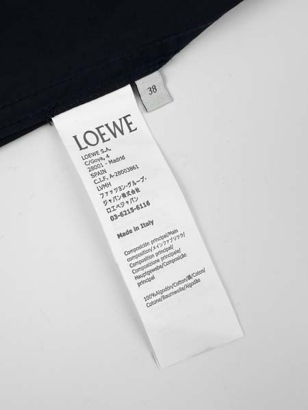 2026年5月26日入荷新作Loeweシャツ 原版復刻人気で【极品】/正規品と同じサイズ/YGY工場