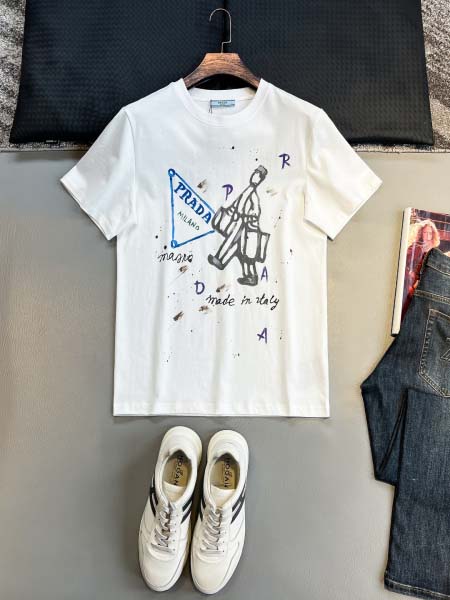2026年5月7日入荷新作Prada半袖 Tシャツ高級品/D...